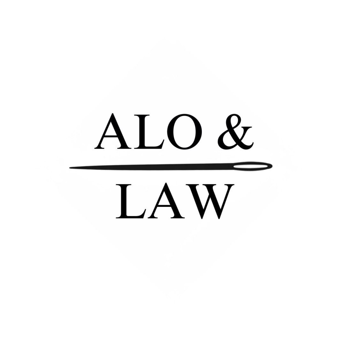 ALO & LAW — logotipo registrado